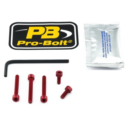 Pro Bolt Bolt Kit Fuel Cap Red