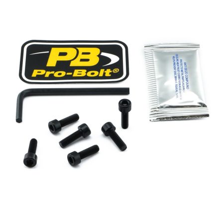 Pro Bolt Bolt Kit Fuel Cap Black