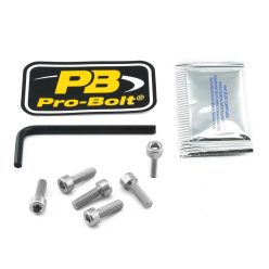 Pro Bolt Bolt Kit Fuel Cap Silver