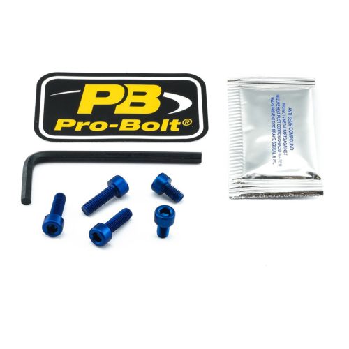 Pro Bolt Bolt Kit Fuel Cap Blue