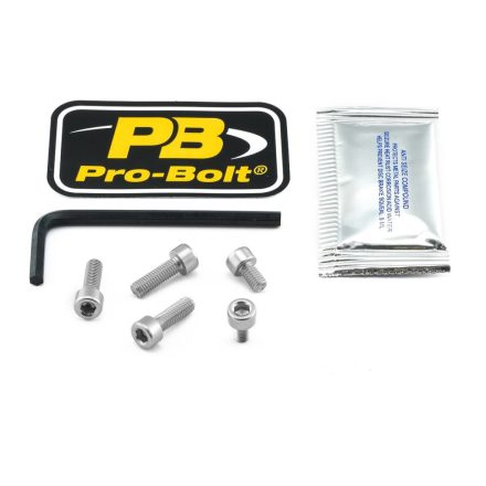 Pro Bolt Bolt Kit Fuel Cap Silver