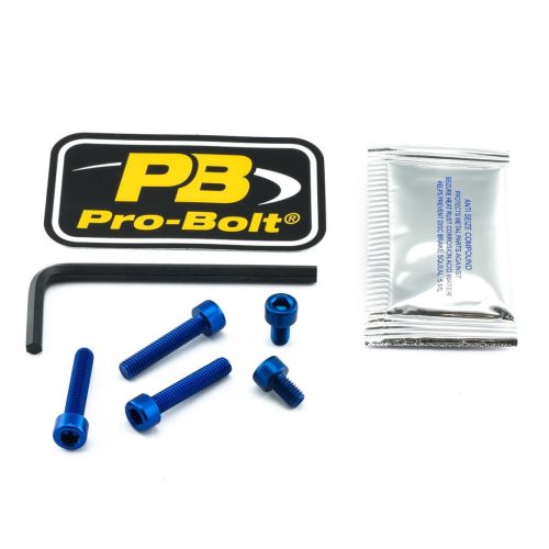 Pro Bolt Bolt Kit Fuel Cap Blue