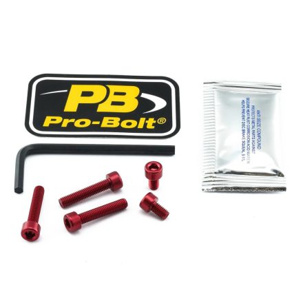 Pro Bolt Bolt Kit Fuel Cap Red