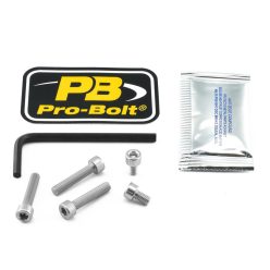 Pro Bolt Bolt Kit Fuel Cap Silver