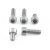 Pro Bolt Bolt Kit Fuel Cap Silver