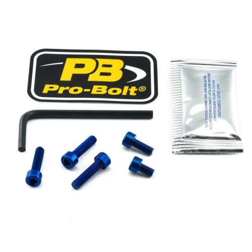 Pro Bolt Bolt Kit Fuel Cap Blue