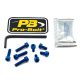 Pro Bolt Bolt Kit Fuel Cap Blue