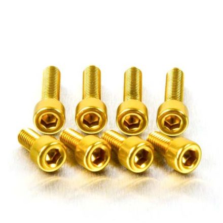 Pro Bolt Bolt Kit Fuel Cap Gold