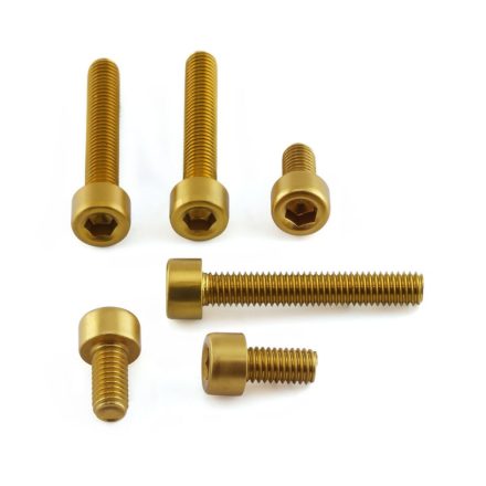 Pro Bolt Bolt Kit Fuel Cap Gold