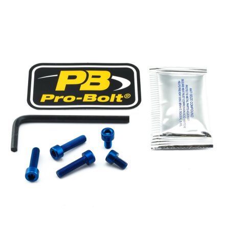 Pro Bolt Bolt Kit Fuel Cap Blue