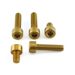 Pro Bolt Bolt Kit Fuel Cap Gold