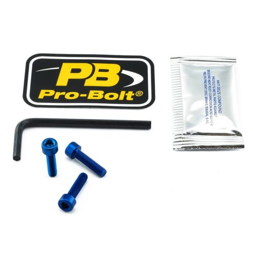 Pro Bolt Bolt Kit Fuel Cap Blue