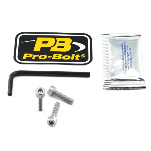 Pro Bolt Bolt Kit Fuel Cap Silver