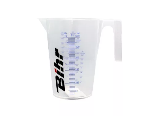 Cană gradată Bihr 500 ml din polipropilenă 07061 393
