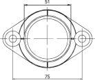 Carb Flange Yamaha