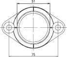 Carb Flange Yamaha