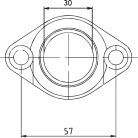 Carb Flange Polaris