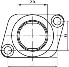 Carb Flange Polaris