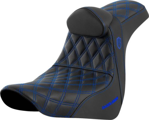 Seat Sdc Perf Gripper W/Br Blu