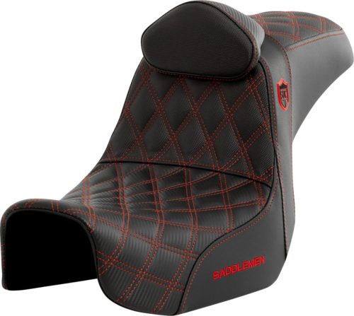 SEAT SDC PERF GRIPPER W/BR RED