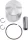 Kit piston forjat Athena Ø44,97mm S4F04500001B