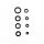 CRANKSHAFT OIL SEALS KIT ATHENA P400480450001