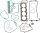 GASKET KIT COMPLETE YAM ATHENA P400485850023