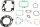 GASKET KIT TOP END KAW ATHENA P400250600011
