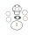 GASKET KIT COMPLETE PIA ATHENA P400480700055