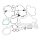 GASKET KIT COMPLETE KTM ATHENA P400270850021