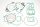 GASKET KIT COMPLETE HUS ATHENA P400220850128