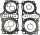 GASKET KIT TOP END YAM ATHENA P400485620170