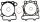 GASKET KIT KX250F ATHENA P400250160010