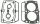 GASKET KIT TOP END POL ATHENA P400427620013