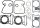 GASKET KIT TOP END HON ATHENA P400210600613