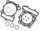 GASKET KIT TOP END KAW ATHENA P400250600047