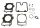 GASKET KIT TOP END HUSQ ATHENA P400220600257