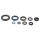 ENGINE OIL SEALS KIT ATHENA P400210400126