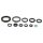 Athena Engine Oil Seals Kit P400210400095