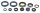 ENGINE OIL SEALS KIT ATHENA P400250400016