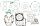 GASKET KIT COMPLETE HONDA ATHENA P400210850199