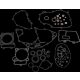 GASKET KIT COMPLETE HON ATHENA P400210900319