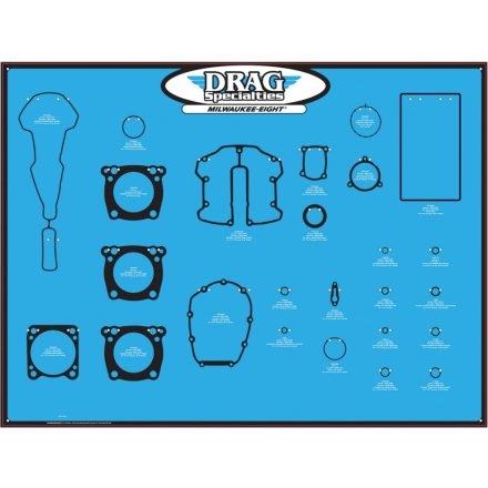 DISPLAY BOARD GASKET M8 MOTOR