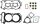 GASKET KIT TOP END POL ATHENA P400427620025