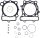GASKET KIT TOP END KAW ATHENA P400250600071
