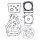 GASKET KIT COMPL KXF450 ATHENA P400250900072