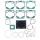 Kit garnituri chiulasă Athena P400270600096