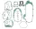 Kit garnituri complet Athena P400210850218