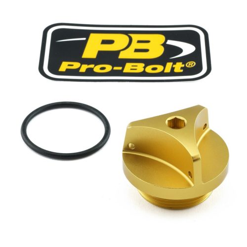 Pro Bolt Cap Oil Filler Alum Bmw Gold