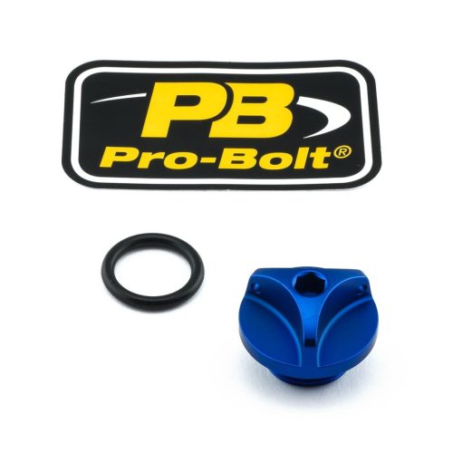 Pro Bolt Cap Oil Filler Alum Bmw Blue